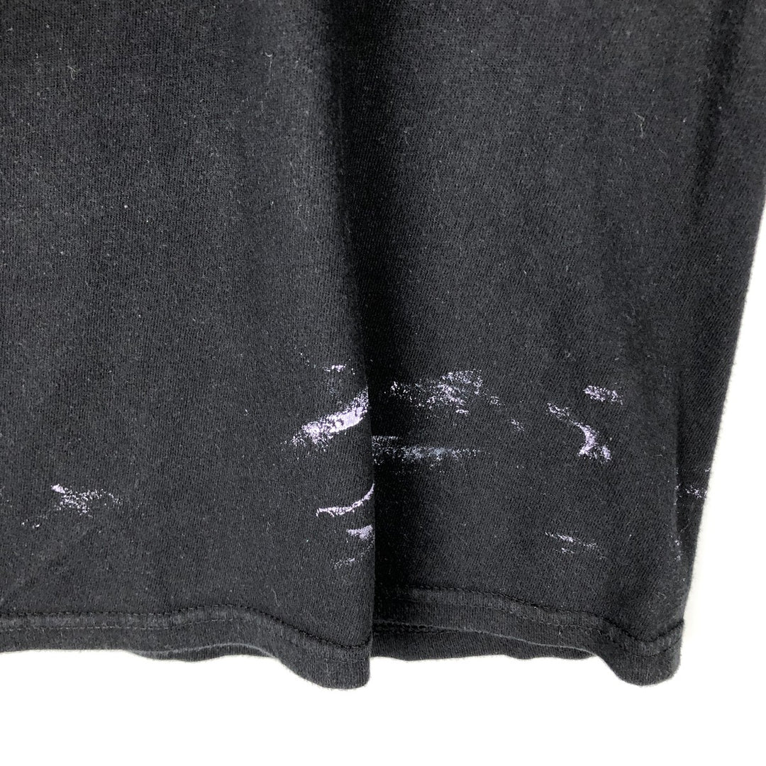 METALLICA Skull Pattern Band T-Shirt, Men's Size Small cotton black type Vintage Second Hand