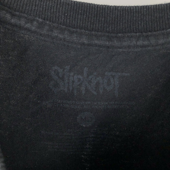 Slipknot Band T-shirt, Band T, Men's M size cotton black type Vintage Second Hand