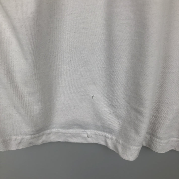 DEF LEPPARD Def Leppard Leopard Pattern Leopard Pattern Band T-shirt Band T Men's L size cotton white type Vintage Second Hand