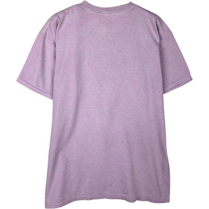 NIRVANA Nirvana Band T-shirt, Band T, Men's L size cotton purple type Vintage Second Hand