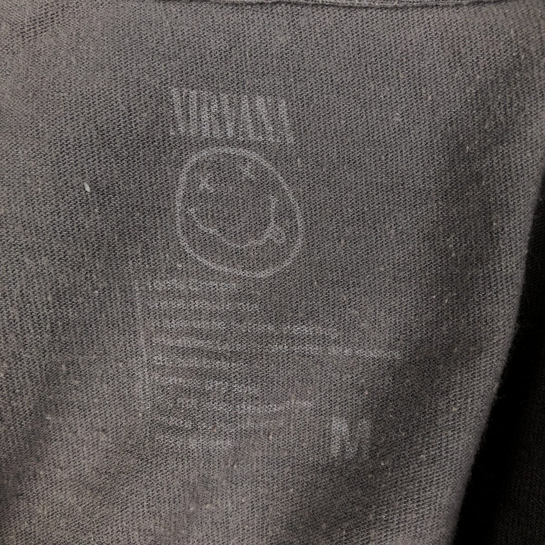NIRVANA Nirvana Band T-shirt, Band T, Men's M size cotton Khaki type Vintage Second Hand