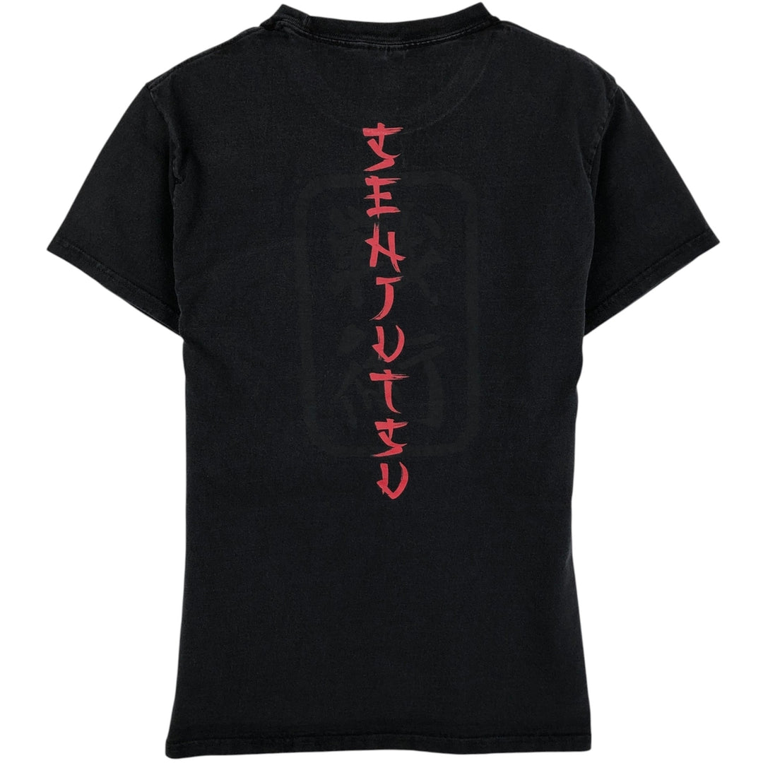IRON MAIDEN Iron Maiden Band T-shirt Band T Men's S size cotton black type Vintage Second Hand