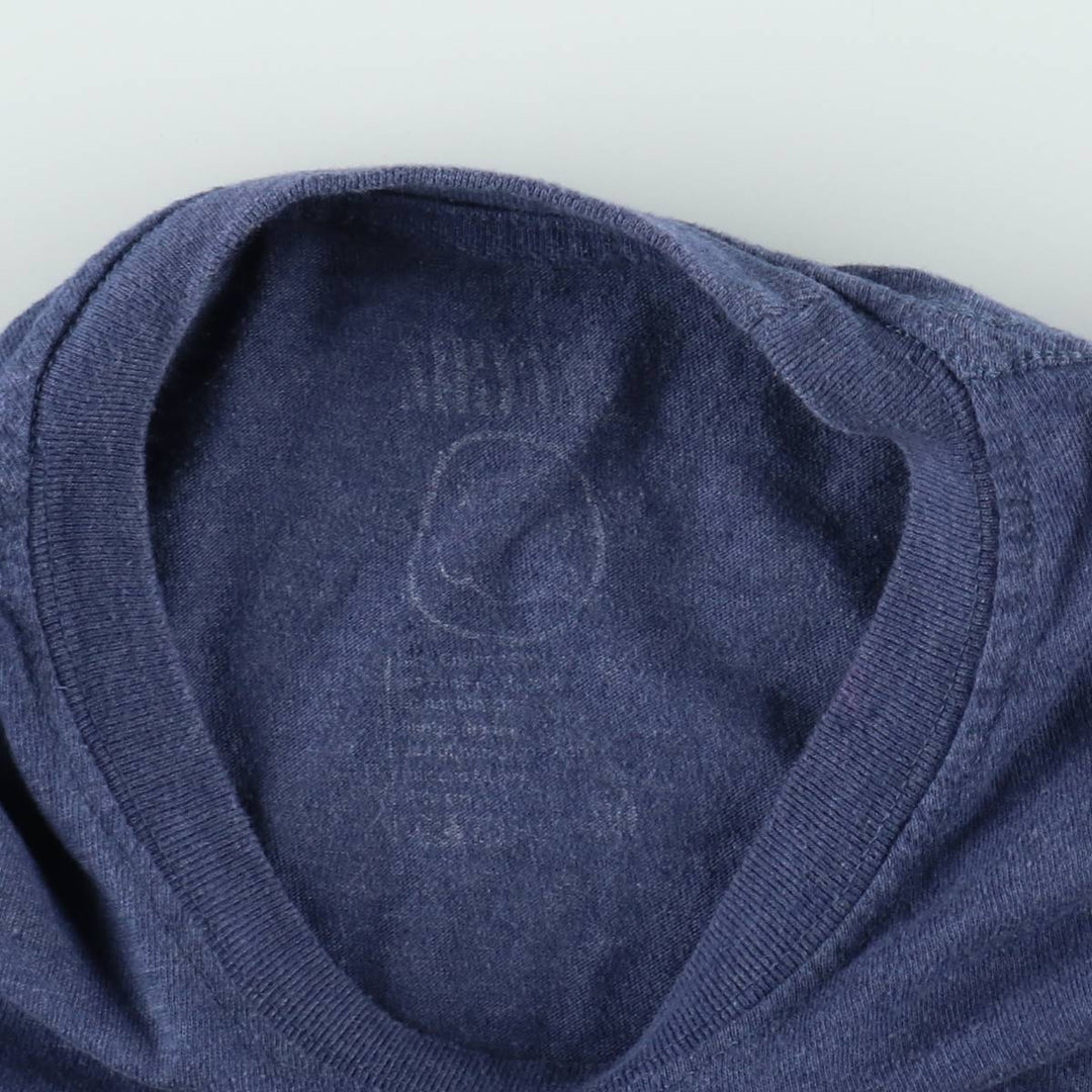 NIRVANA Nirvana Band T-shirt, Band T, Men's M size unclear Navy blue Vintage Second Hand