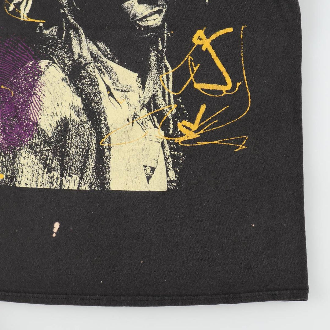 LIL WAYNE Rap T-shirt, Men's M size cotton black type Vintage Second Hand