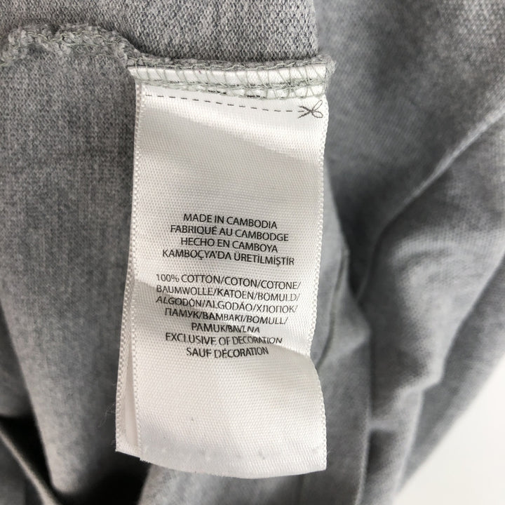 Ralph Lauren POLO RALPH LAUREN CUSTOM SLIM FIT long-sleeved polo shirt, men's size XL cotton gray type Vintage Second Hand