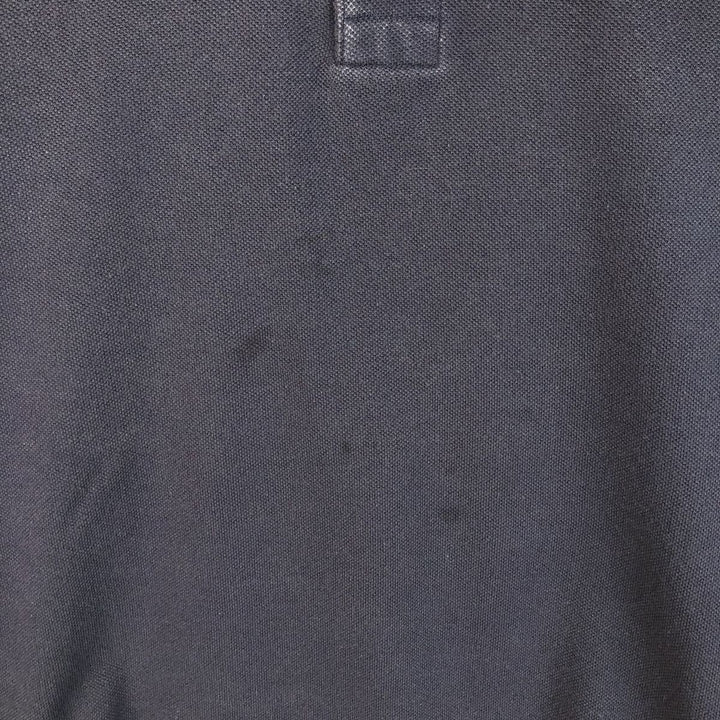 Lacoste LACOSTE French design long sleeve polo shirt size 8, men's XXL equivalent cotton navy blue type Vintage Second Hand