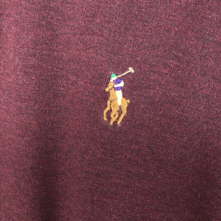 Ralph Lauren POLO RALPH LAUREN CLASSIC FIT long sleeve polo shirt men's XL equivalent cotton brown type Vintage Second Hand