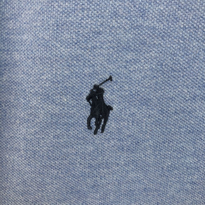Ralph Lauren POLO RALPH LAUREN CLASSIC FIT long sleeve polo shirt for men, size M cotton Blue type light blue Vintage Second Hand