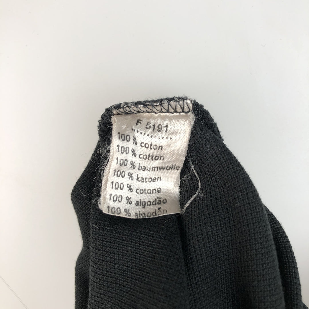 Lacoste LACOSTE Long Sleeve Polo Shirt Size 6 Men's XL cotton black type Vintage Second Hand