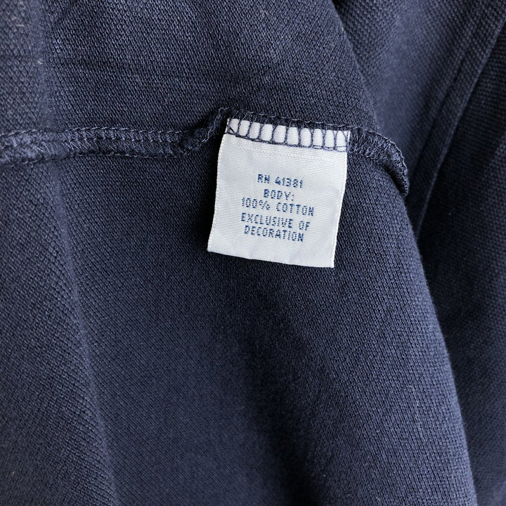Ralph Lauren Polo Ralph Lauren Featherweight Long Sleeve Polo Shirt Men's XL cotton navy blue type Vintage Second Hand