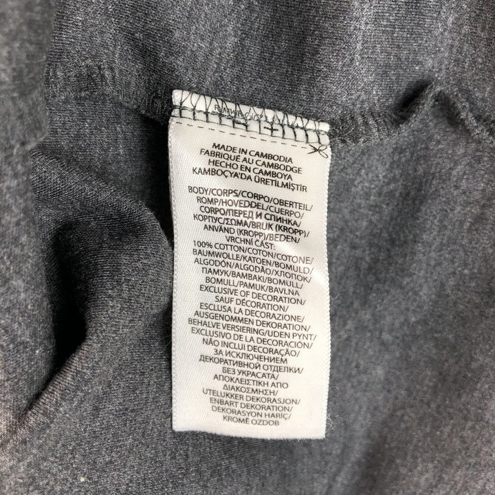 Ralph Lauren POLO RALPH LAUREN CLASSIC FIT long sleeve polo shirt men's XL equivalent cotton Charcoal Vintage Second Hand