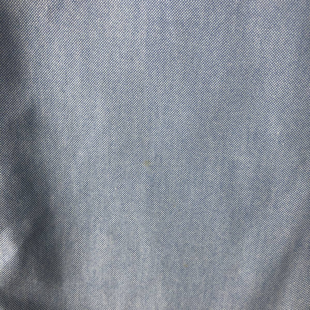Ralph Lauren long sleeve button down shirt size 15.1 cotton Blue type light blue Vintage Second Hand