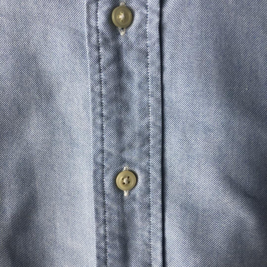 Ralph Lauren long sleeve button down shirt size 15.1 cotton Blue type light blue Vintage Second Hand