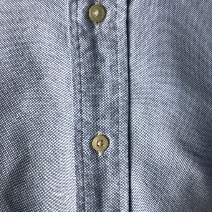 Ralph Lauren long sleeve button down shirt size 15.1 cotton Blue type light blue Vintage Second Hand