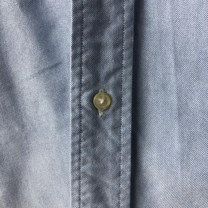Ralph Lauren long sleeve button down shirt size 15.1 cotton Blue type light blue Vintage Second Hand