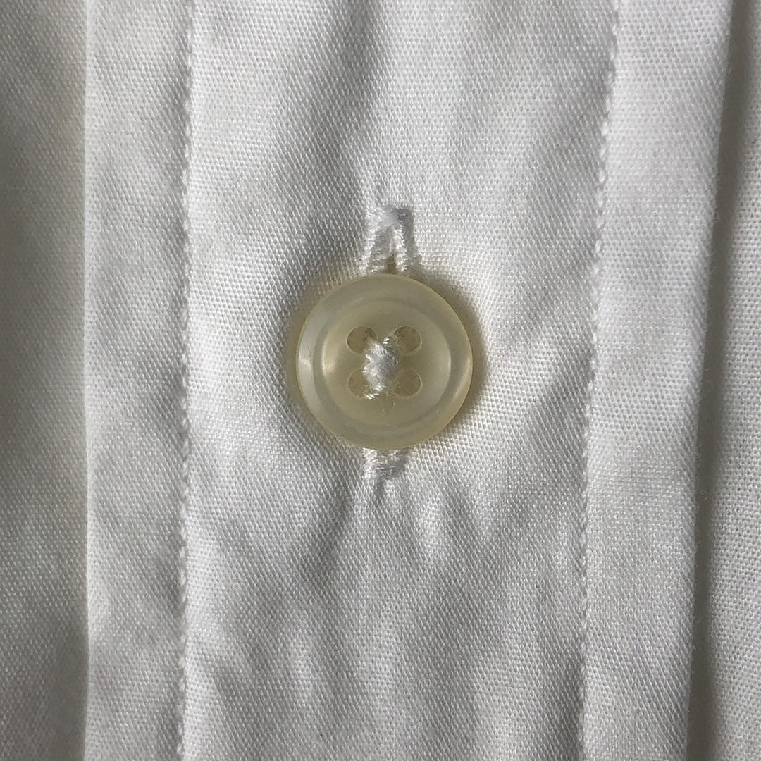 Ralph Lauren YARMOUTH long sleeve button down shirt, men's XL size cotton white type Vintage Second Hand
