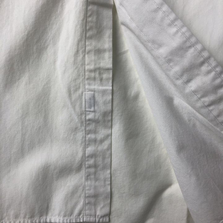 Ralph Lauren YARMOUTH long sleeve button down shirt, men's XL size cotton white type Vintage Second Hand