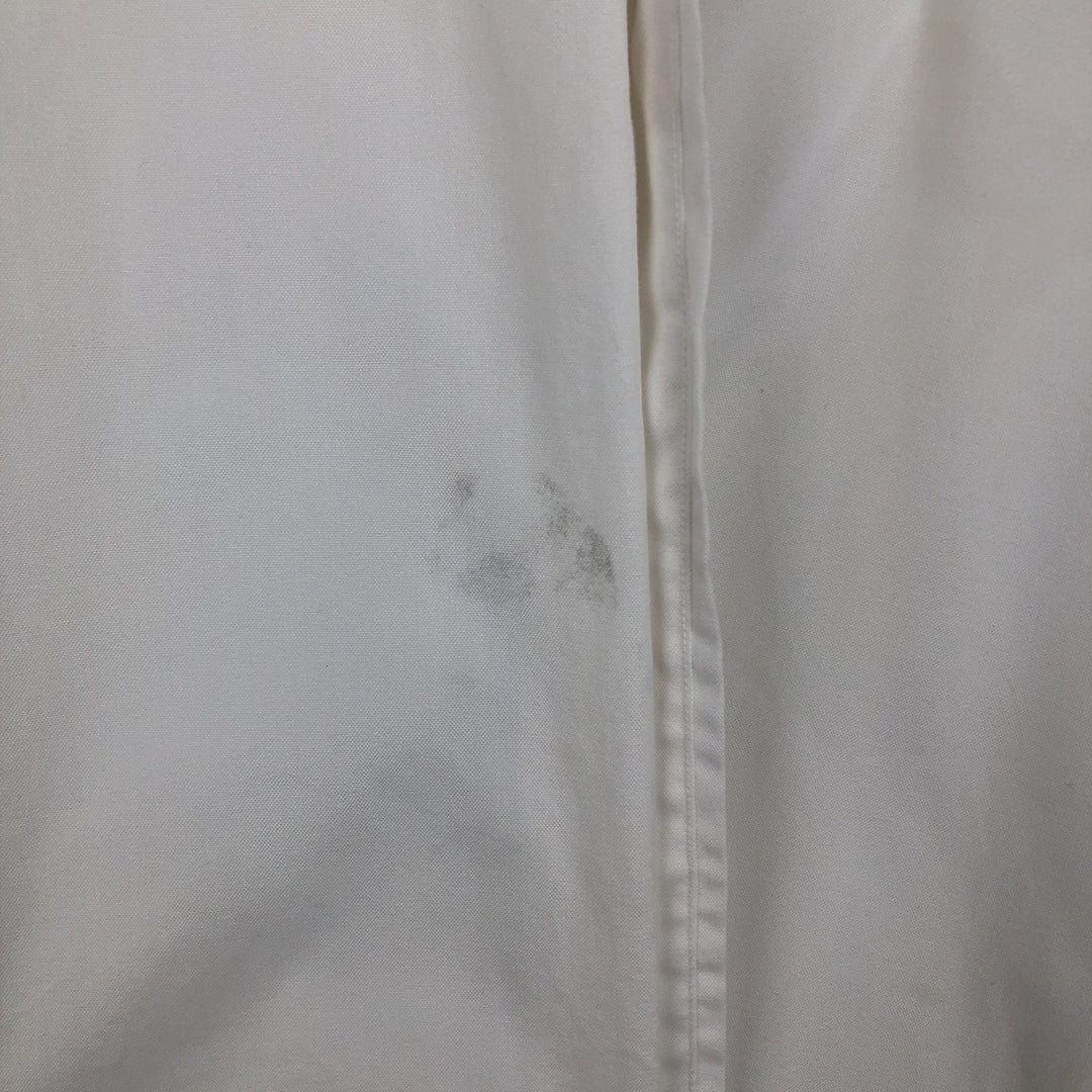 Ralph Lauren Classic Fit Long Sleeve Button Down Shirt, Men's Size L cotton white type Vintage Second Hand