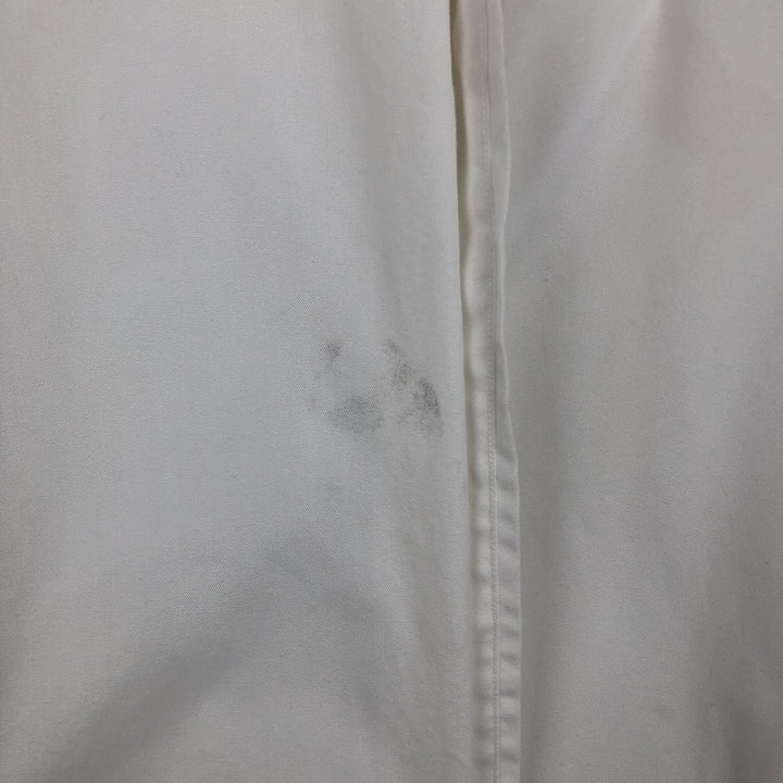 Ralph Lauren Classic Fit Long Sleeve Button Down Shirt, Men's Size L cotton white type Vintage Second Hand
