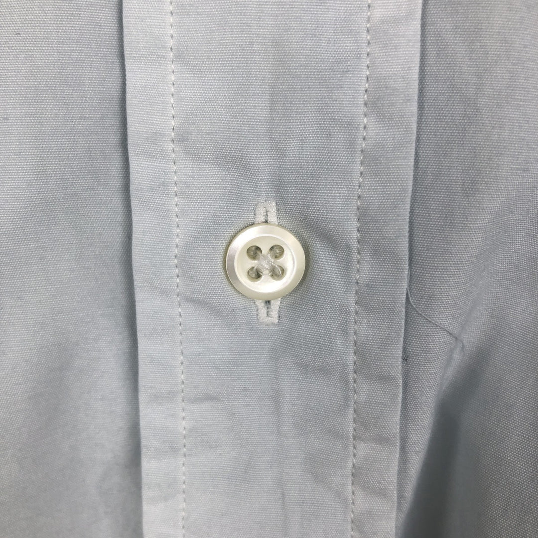 Ralph Lauren POLO by Ralph Lauren long sleeve cotton shirt, men's size L cotton Blue type light blue Vintage Second Hand