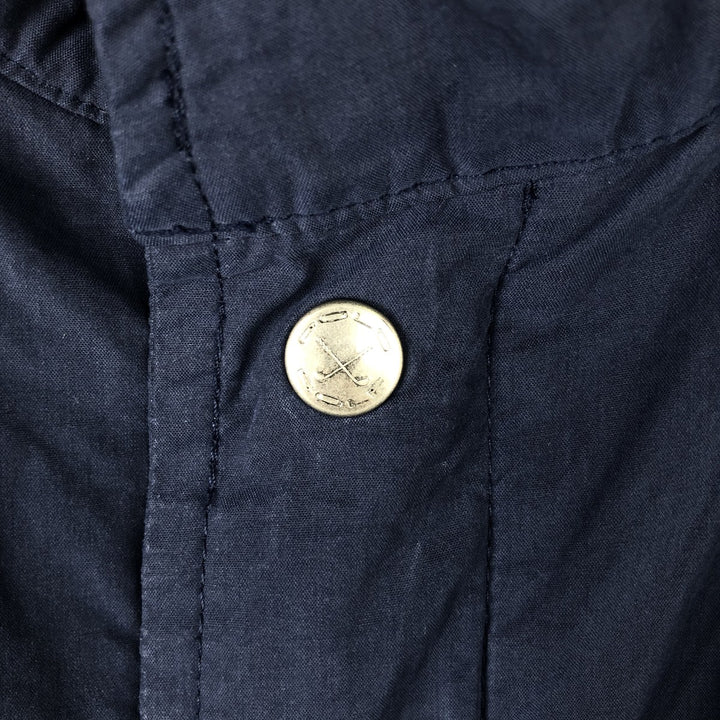 Ralph Lauren POLO GOLF nylon jacket, men's size M Nylon navy blue type Vintage Second Hand