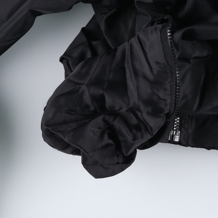 2000'S GAP nylon blouson, men's size L Polyurethane Coated Nylon black type Vintage Second Hand