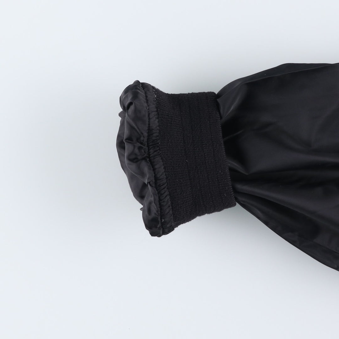 2000'S GAP nylon blouson, men's size L Polyurethane Coated Nylon black type Vintage Second Hand
