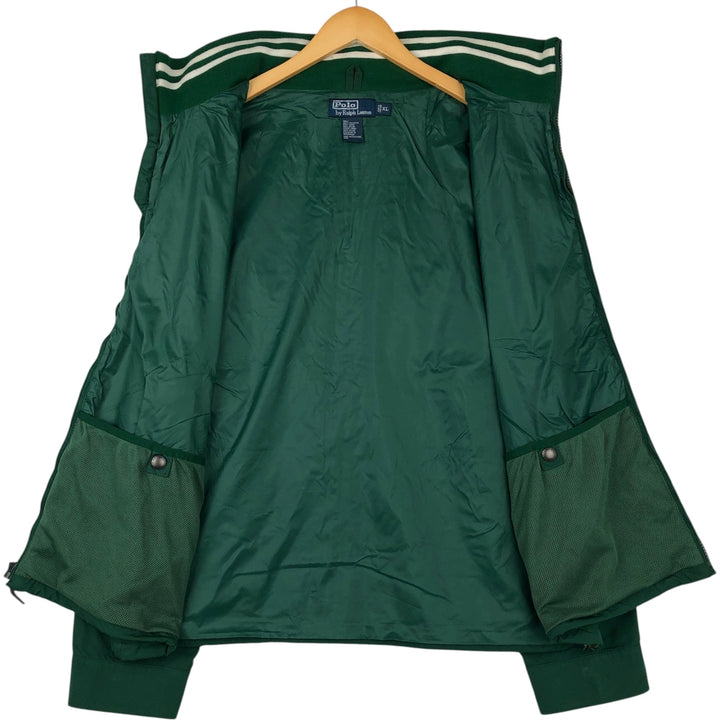 Ralph Lauren POLO by Ralph Lauren windbreaker, men's XL size polyester green type Vintage Second Hand