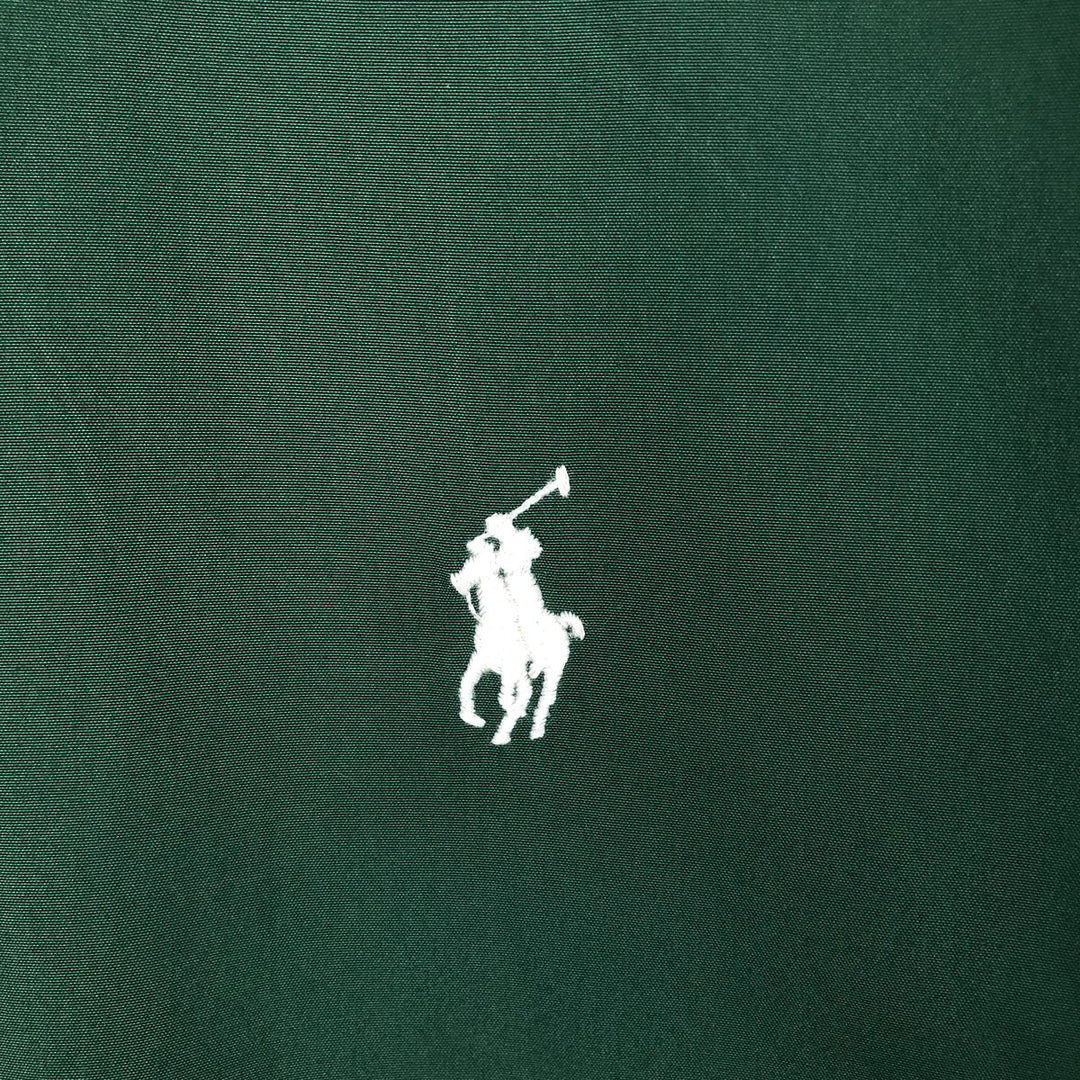 Ralph Lauren POLO by Ralph Lauren windbreaker, men's XL size polyester green type Vintage Second Hand