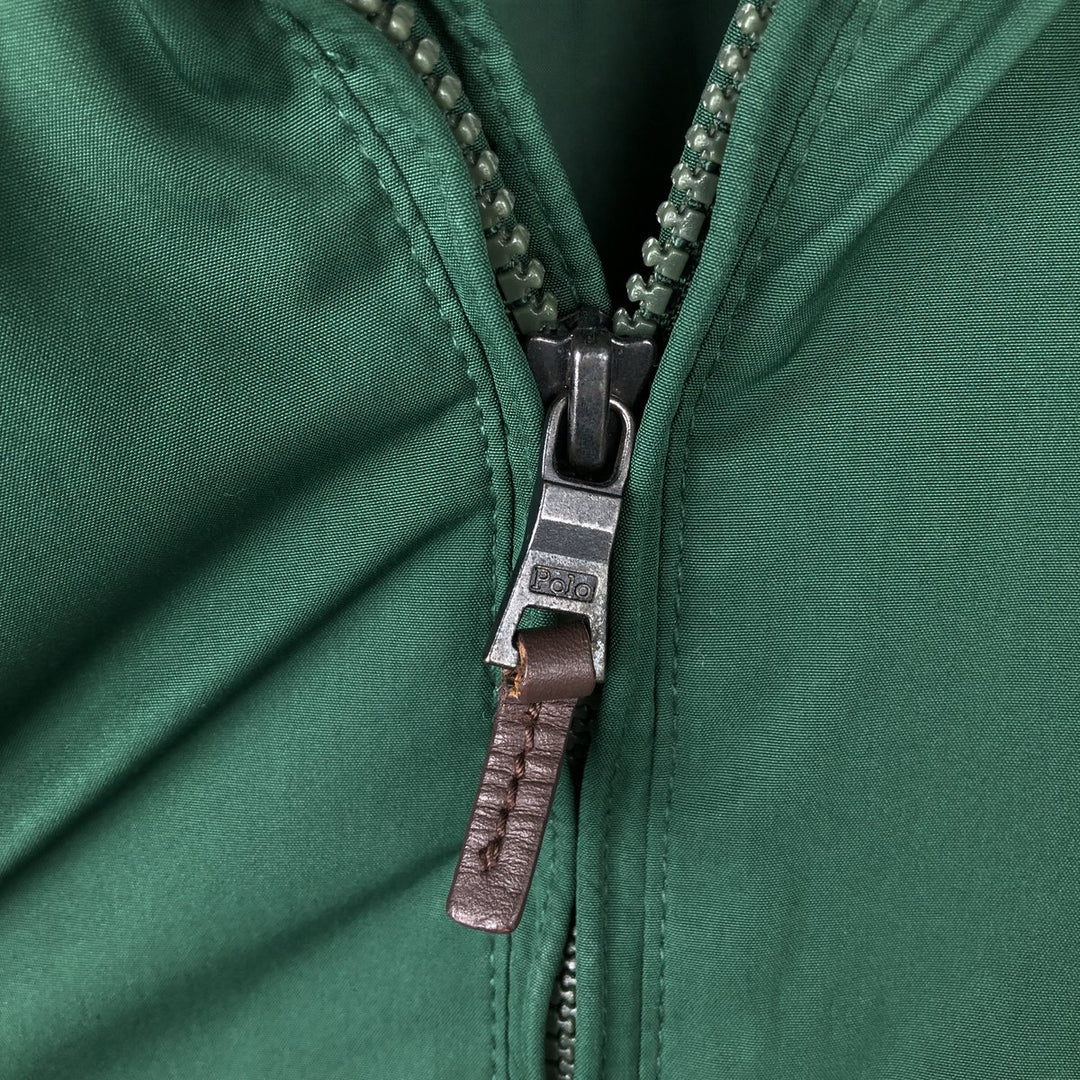 Ralph Lauren POLO by Ralph Lauren windbreaker, men's XL size polyester green type Vintage Second Hand