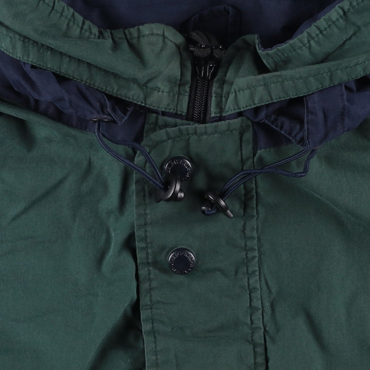 Ralph Lauren CHAPS Anorak Jacket, Men's XL polyester green type Vintage Second Hand