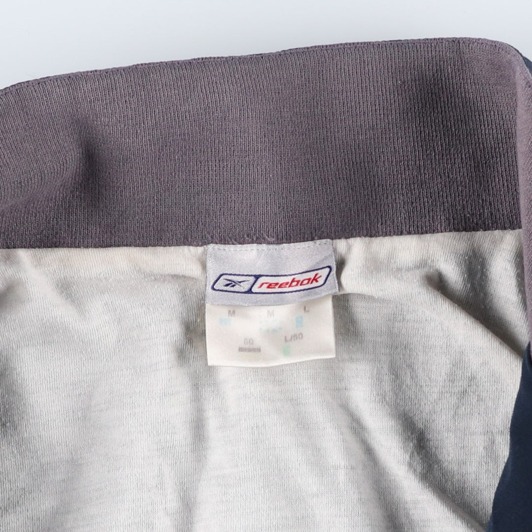 2000s~ Reebok Back Logo Windbreaker Men's Size Medium unclear navy blue type Vintage Second Hand