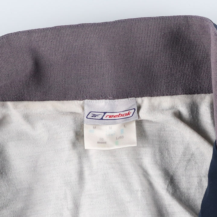 2000s~ Reebok Back Logo Windbreaker Men's Size Medium unclear navy blue type Vintage Second Hand