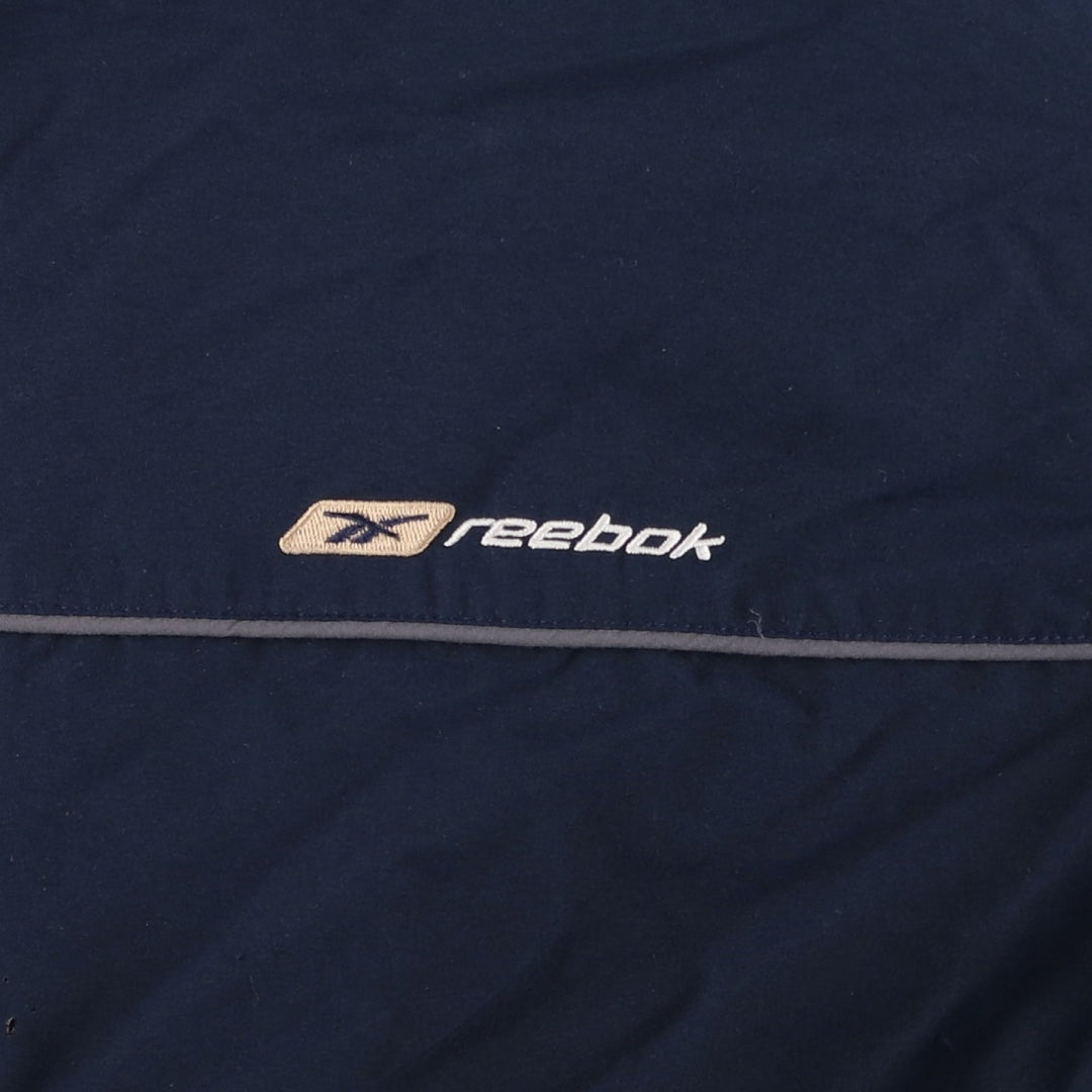 2000s~ Reebok Back Logo Windbreaker Men's Size Medium unclear navy blue type Vintage Second Hand