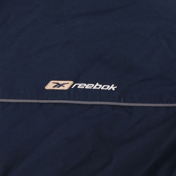 2000s~ Reebok Back Logo Windbreaker Men's Size Medium unclear navy blue type Vintage Second Hand