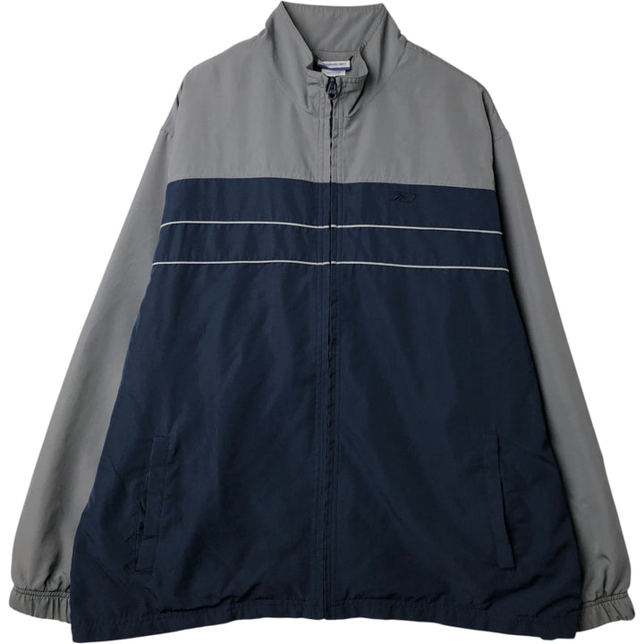 Reebok Windbreaker Men's XL polyester navy blue type Vintage Second Hand