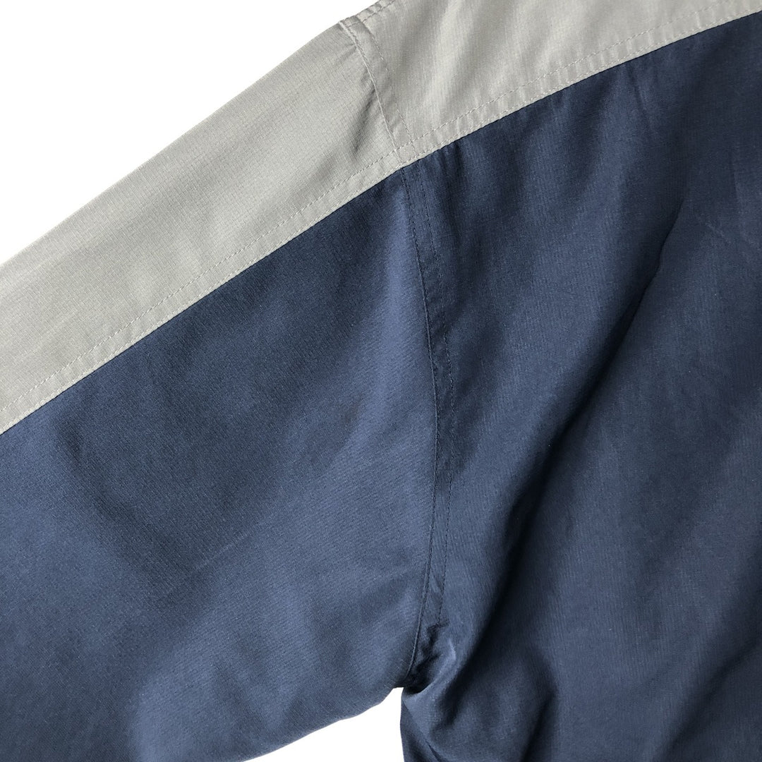 Reebok Windbreaker Men's XL polyester navy blue type Vintage Second Hand