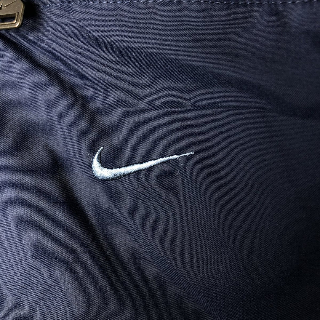 90s-00'S Nike Nylon Jacket, Men's Size Medium Nylon navy blue type Vintage Second Hand