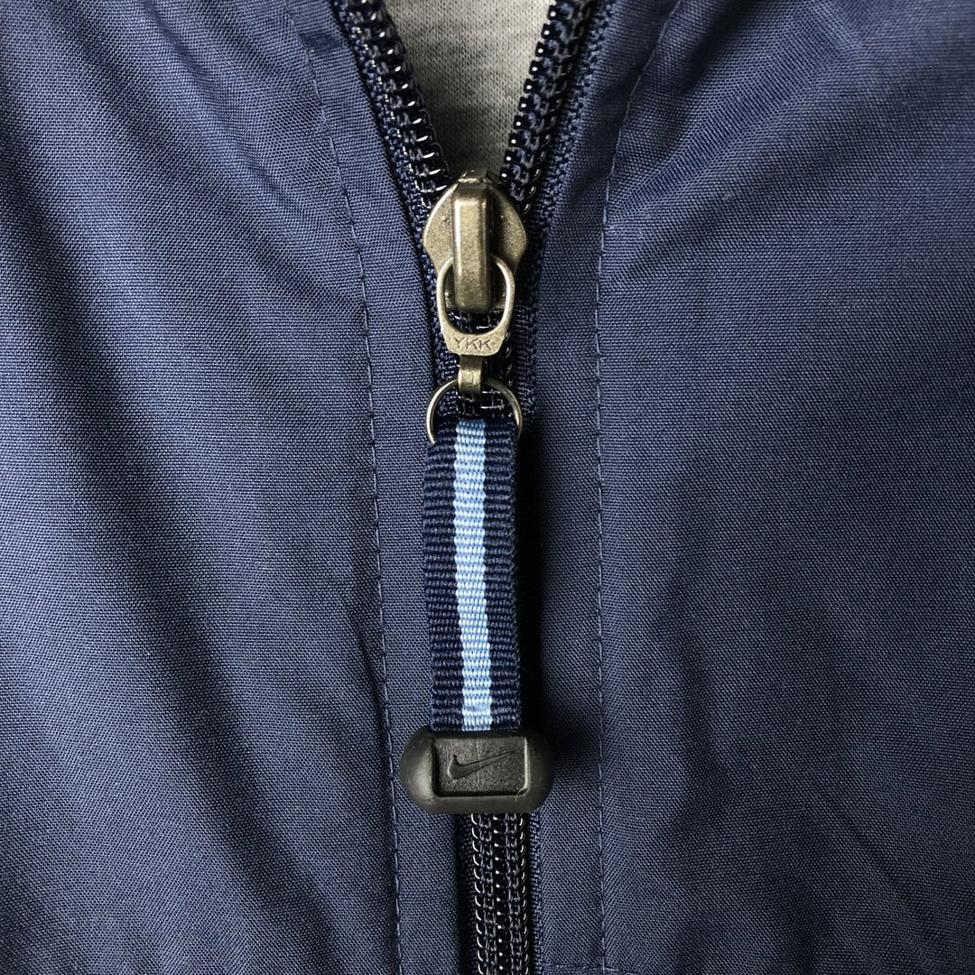 90s-00'S Nike Nylon Jacket, Men's Size Medium Nylon navy blue type Vintage Second Hand
