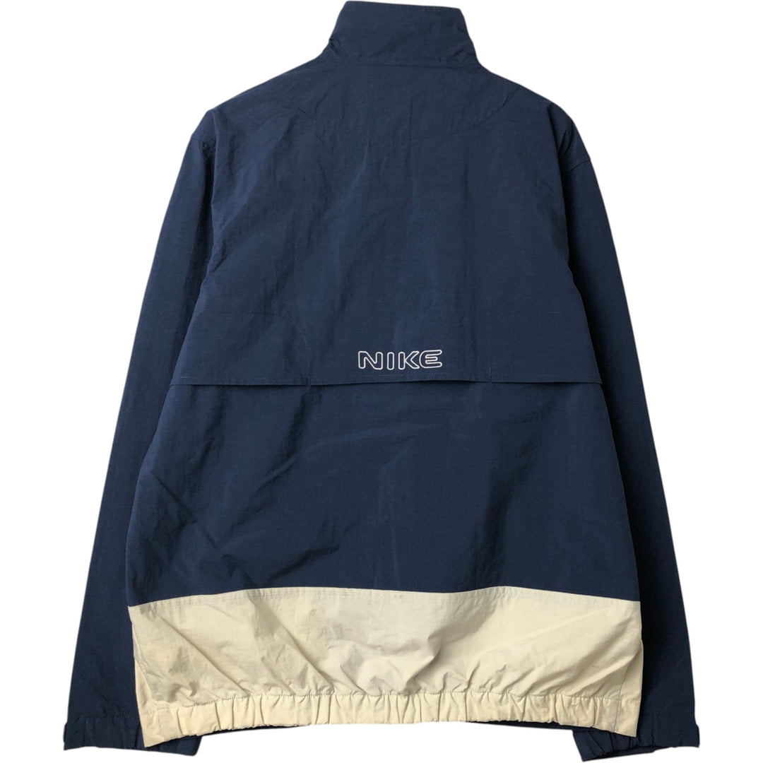 90s-00'S Nike Nylon Jacket, Men's Size Small Nylon navy blue type Vintage Second Hand
