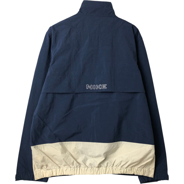90s-00'S Nike Nylon Jacket, Men's Size Small Nylon navy blue type Vintage Second Hand