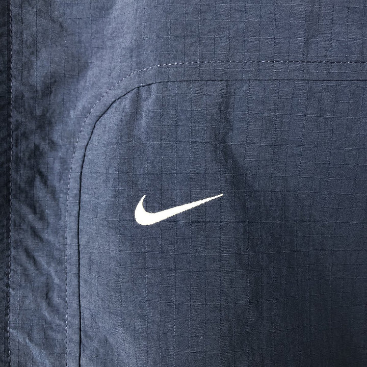 90s-00'S Nike Nylon Jacket, Men's Size Small Nylon navy blue type Vintage Second Hand