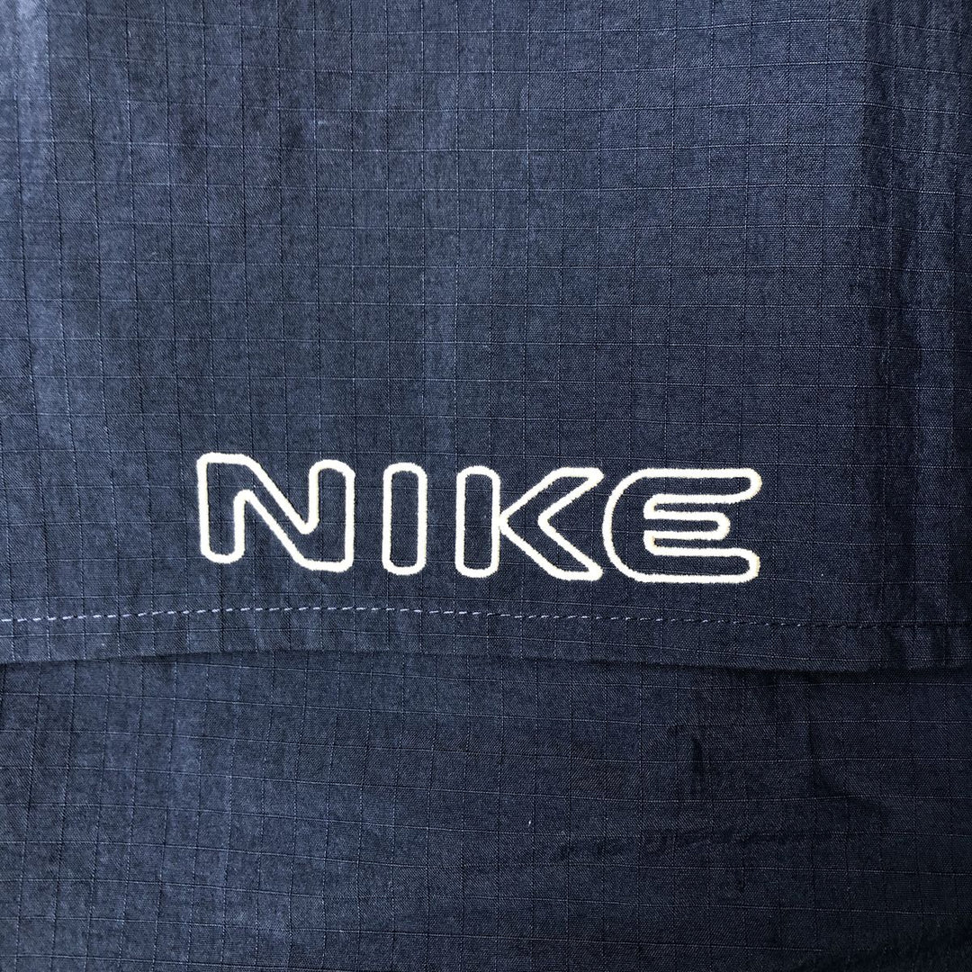 90s-00'S Nike Nylon Jacket, Men's Size Small Nylon navy blue type Vintage Second Hand