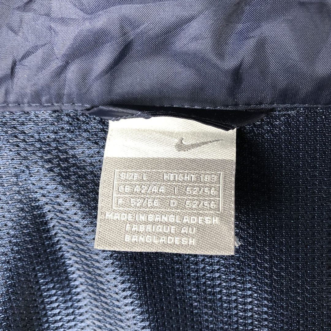 90s-00'S Nike Nylon Jacket, Men's Size L Nylon navy blue type Vintage Second Hand