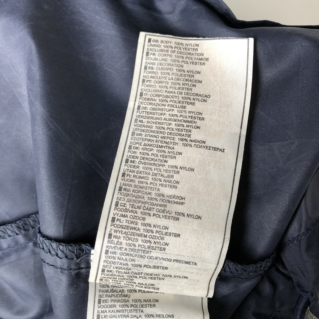 90s-00'S Nike Nylon Jacket, Men's Size L Nylon navy blue type Vintage Second Hand