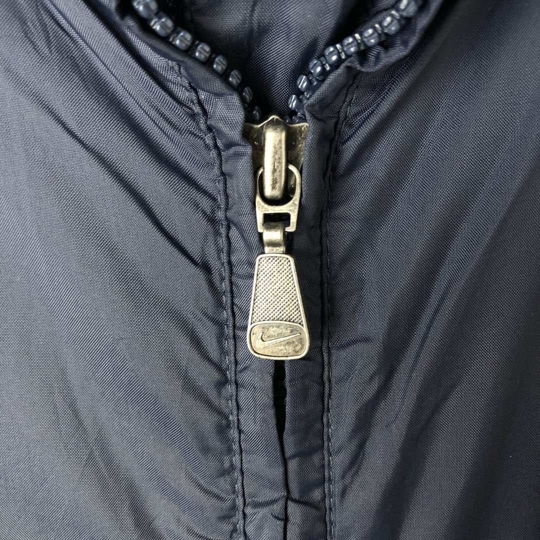 90s-00'S Nike Nylon Jacket, Men's Size L Nylon navy blue type Vintage Second Hand
