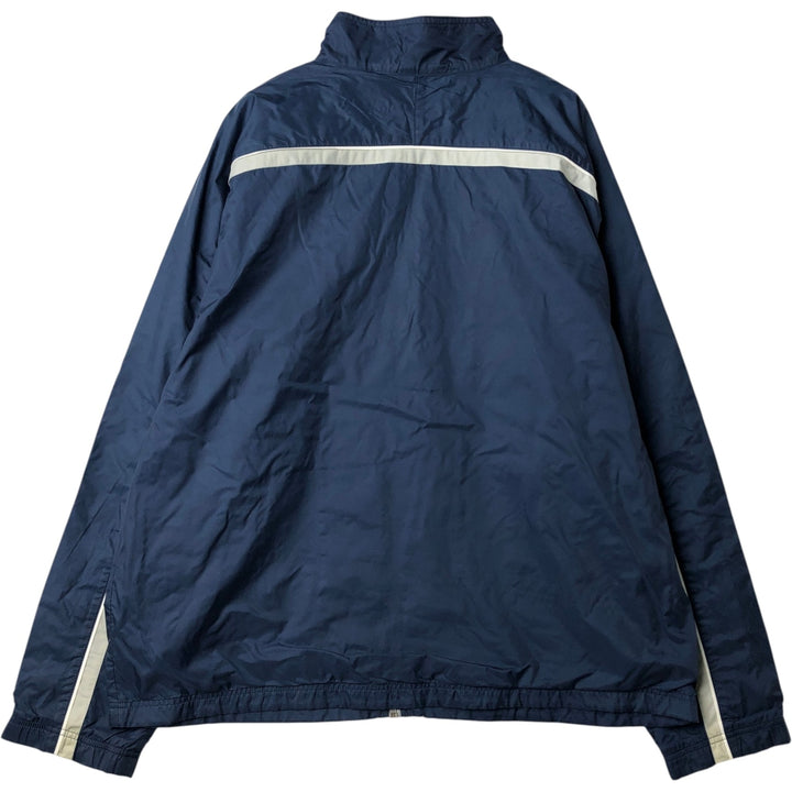 90s-00'S Nike Men's Lightweight Windbreaker (Size XL) polyester navy blue type Vintage Second Hand
