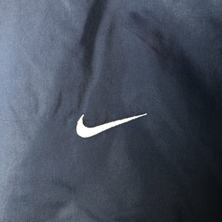 90s-00'S Nike Men's Lightweight Windbreaker (Size XL) polyester navy blue type Vintage Second Hand