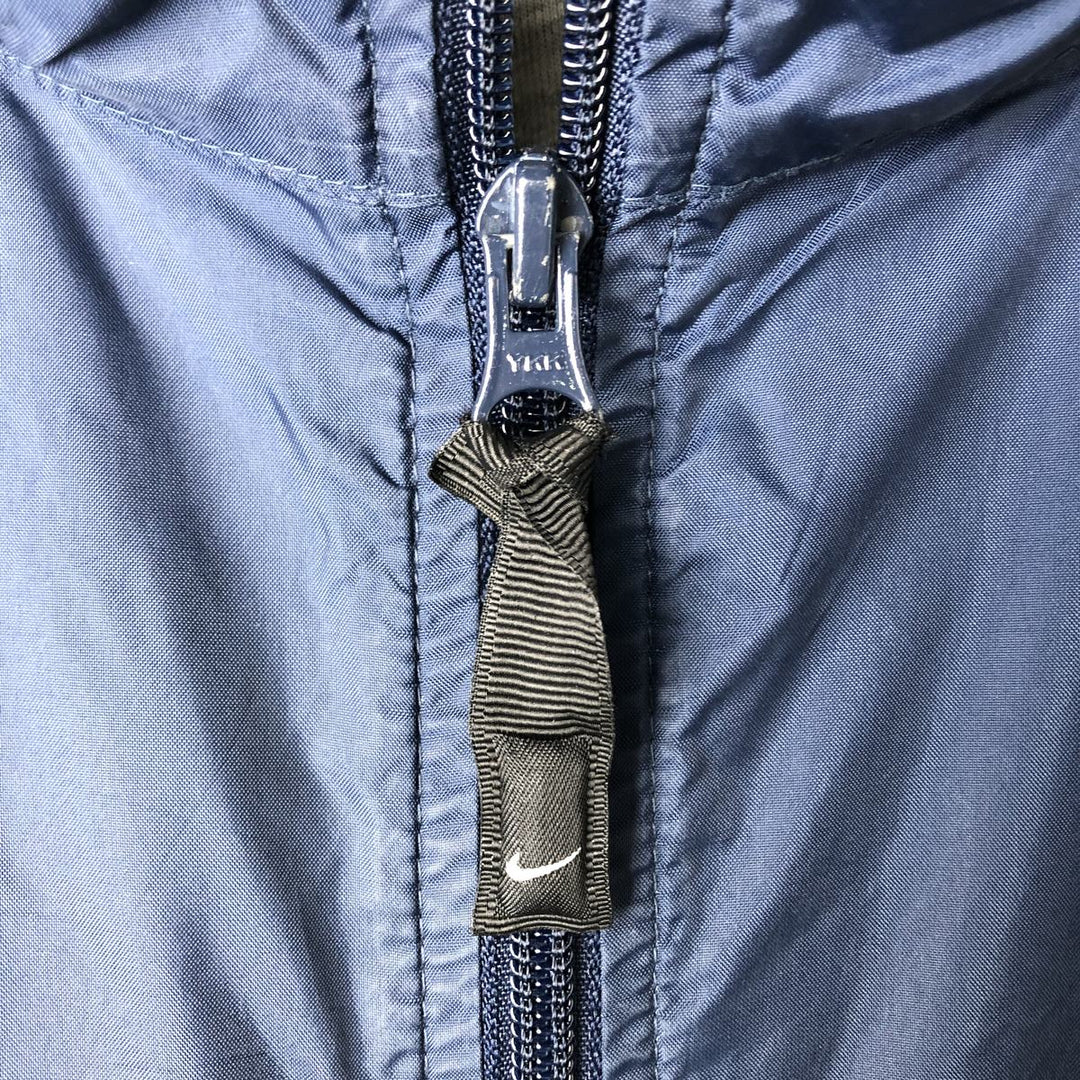 90s-00'S Nike Men's Lightweight Windbreaker (Size XL) polyester navy blue type Vintage Second Hand