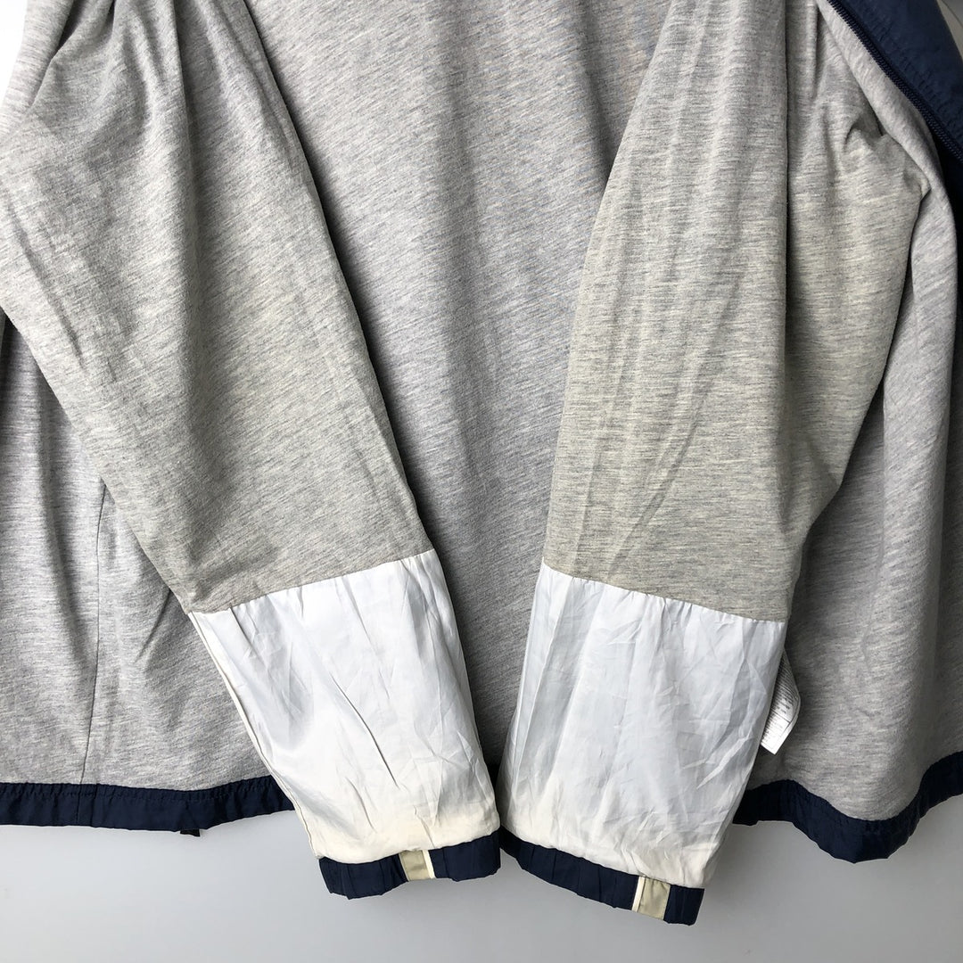 90s-00'S Nike Men's Lightweight Windbreaker (Size XL) polyester navy blue type Vintage Second Hand